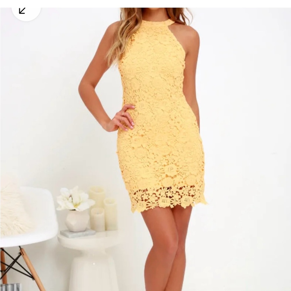 Yellow Lulu’s dress- brand new with tags!